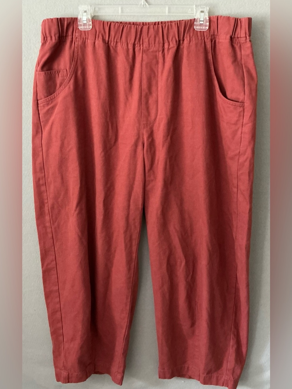 Universal thread Pants XXL Rose Burnt Orange Cropped Boho Utility Loungewear